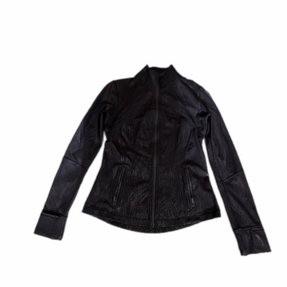 lululemon athletica Define Jacket *Shine - Black size 8 like new - Picture 8 of 15